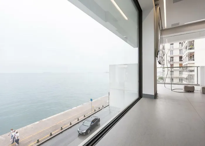 Infinity Sea View Apartament Salonic